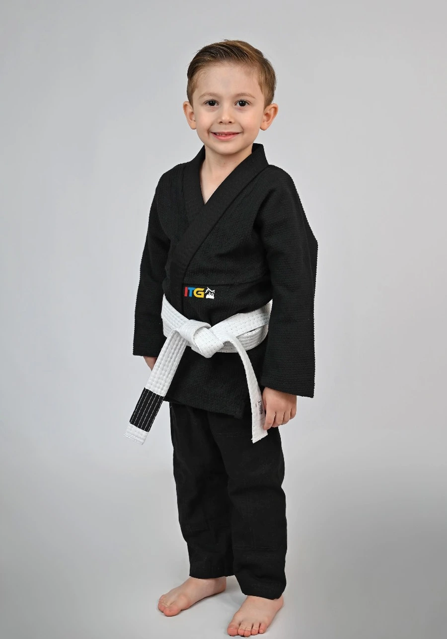Kimono MIRIM 4 e 5 anos. Preto INFANTIL:TAMANHO 6