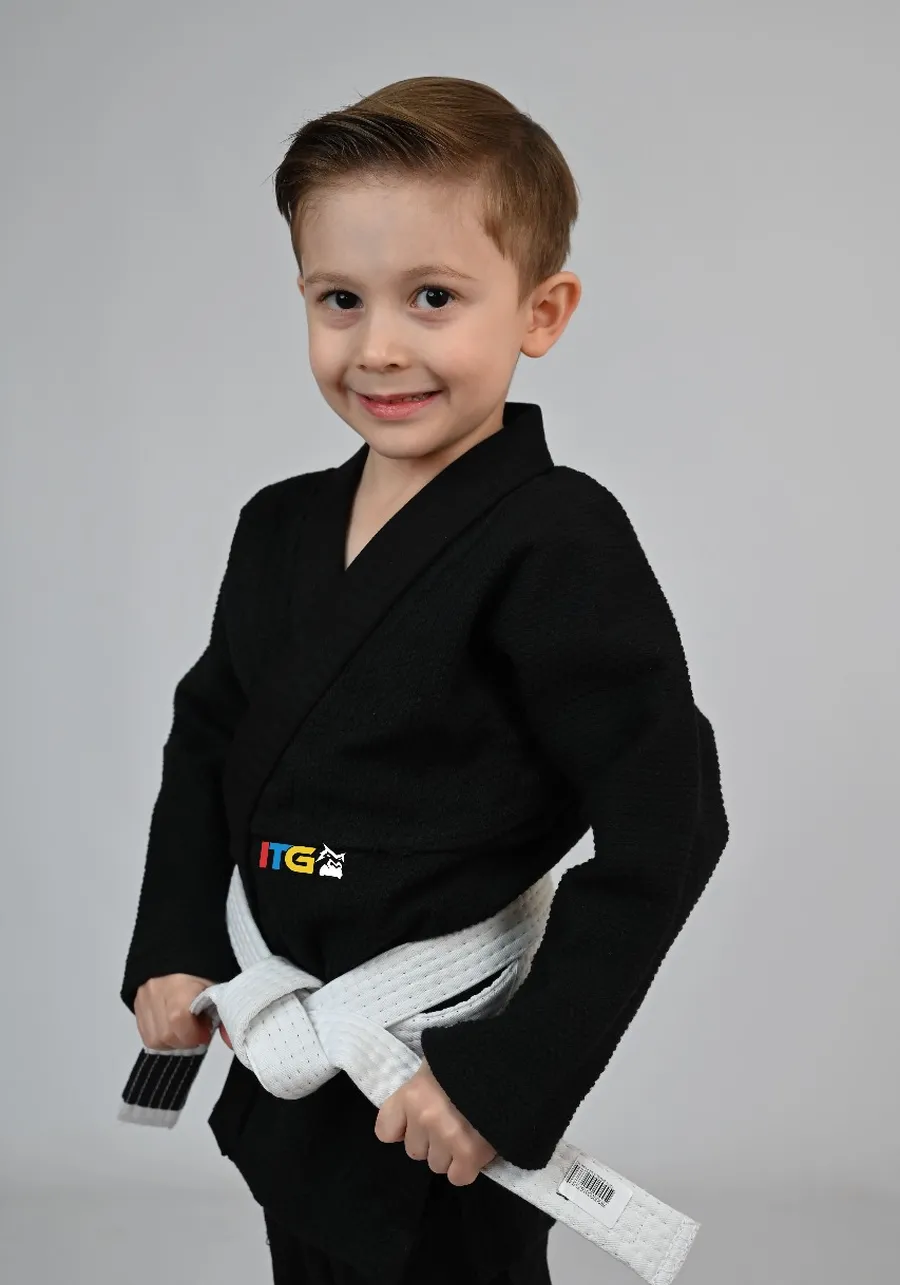 Kimono MIRIM 4 e 5 anos. Preto INFANTIL:TAMANHO 6