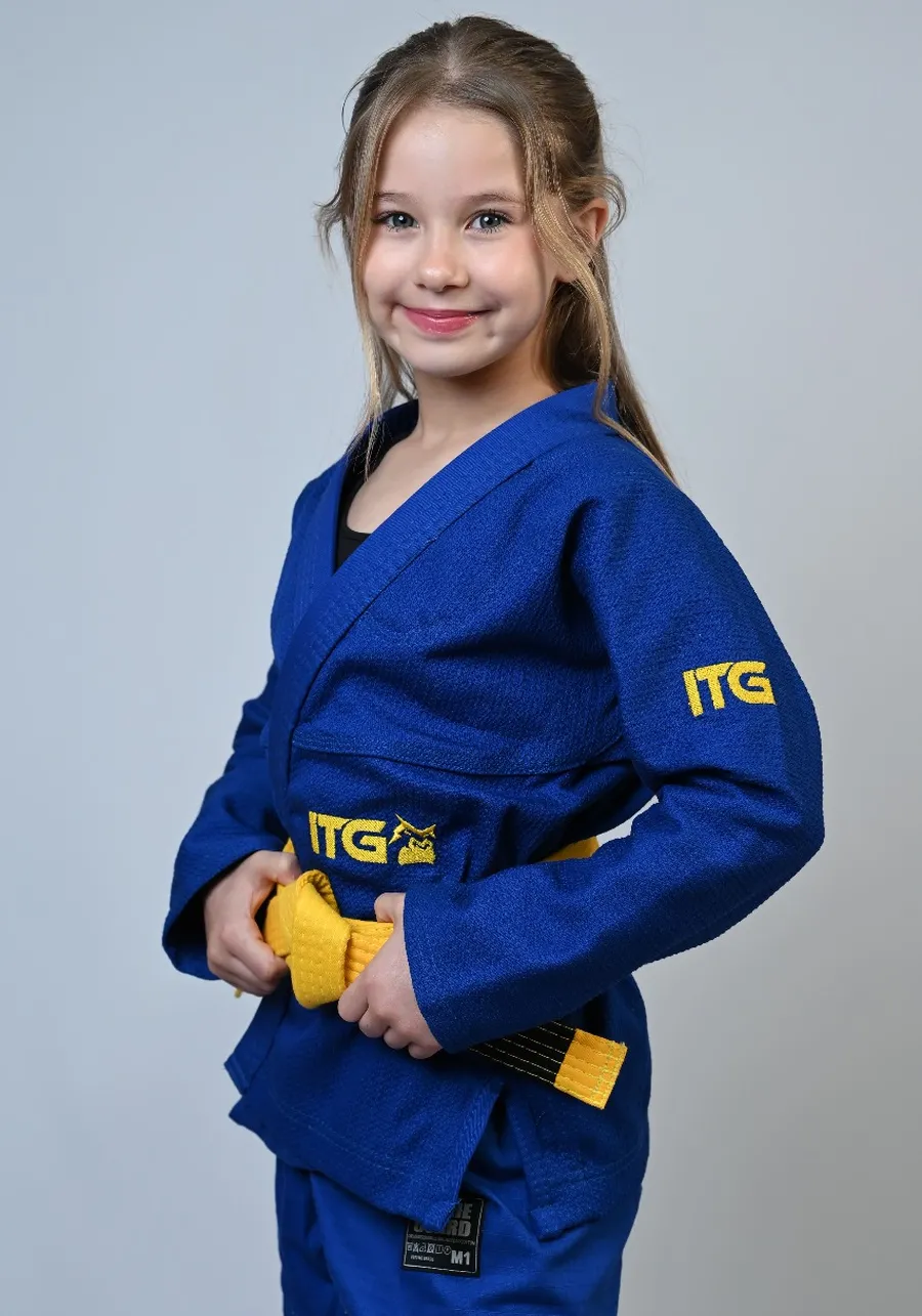 Kimono Infantil In The Guard New 2025 Azul