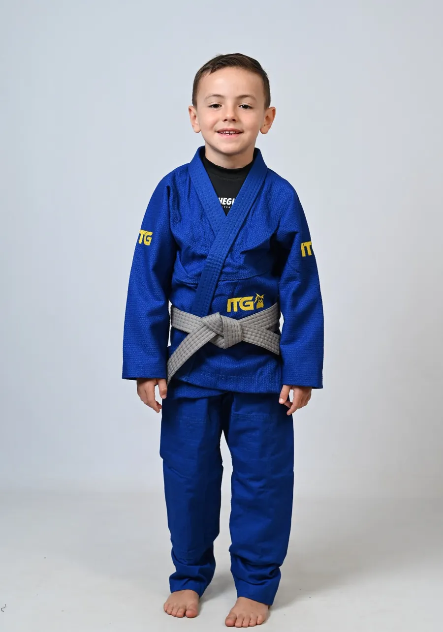 Kimono Infantil In The Guard New 2025 Azul