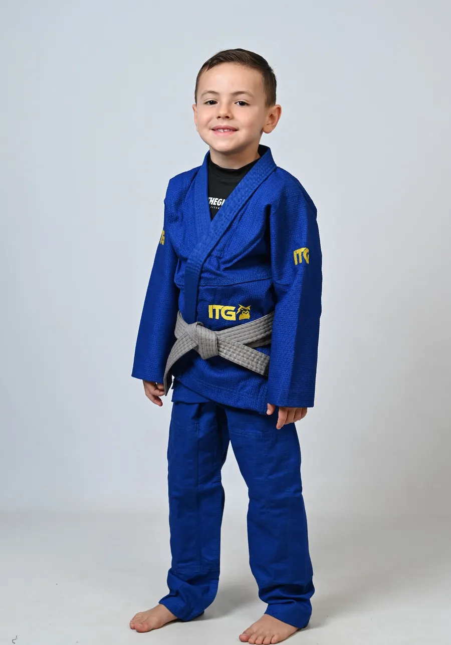 Kimono Infantil In The Guard New 2025 Azul