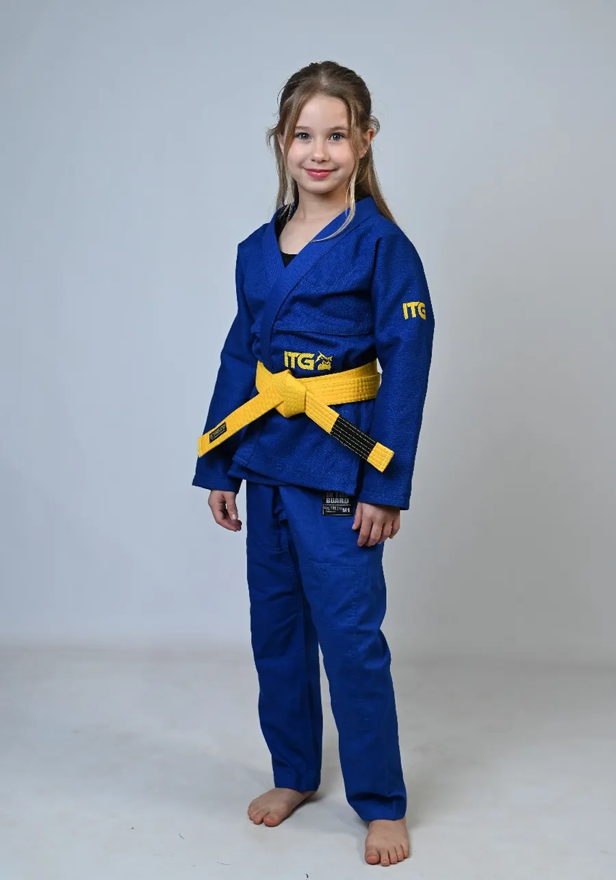 Kimono Infantil In The Guard New 2025 Azul
