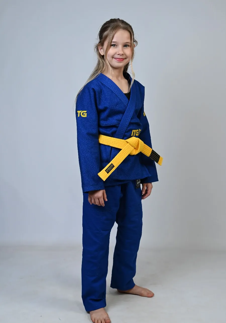 Kimono Infantil In The Guard New 2025 Azul
