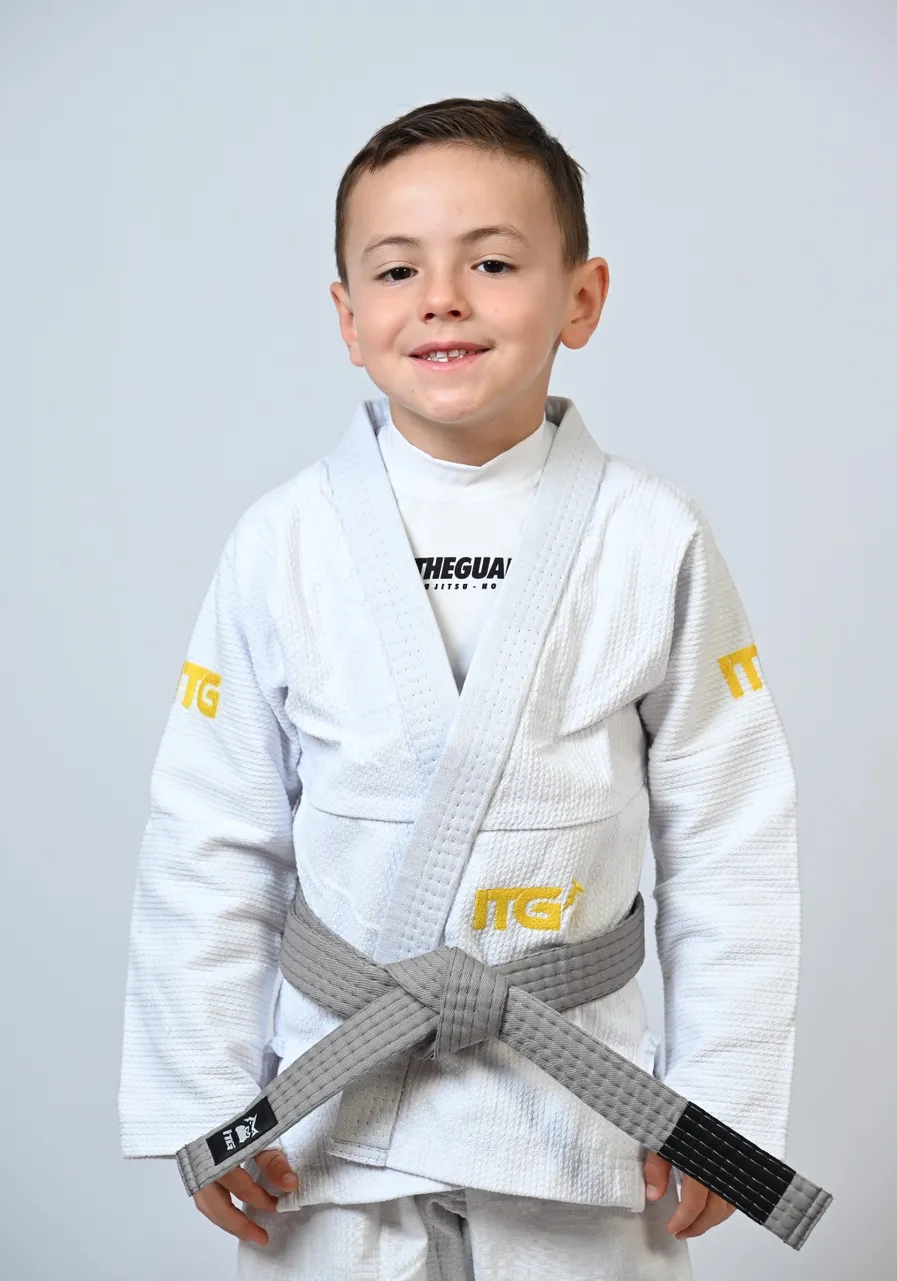 Kimono Infantil In The Guard New 2025 Branco