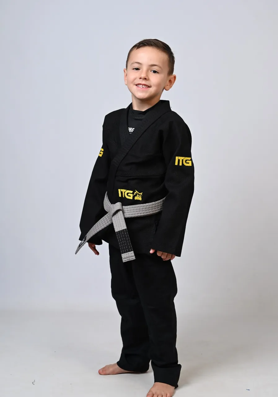 Kimono Infantil In The Guard New 2025 Preto