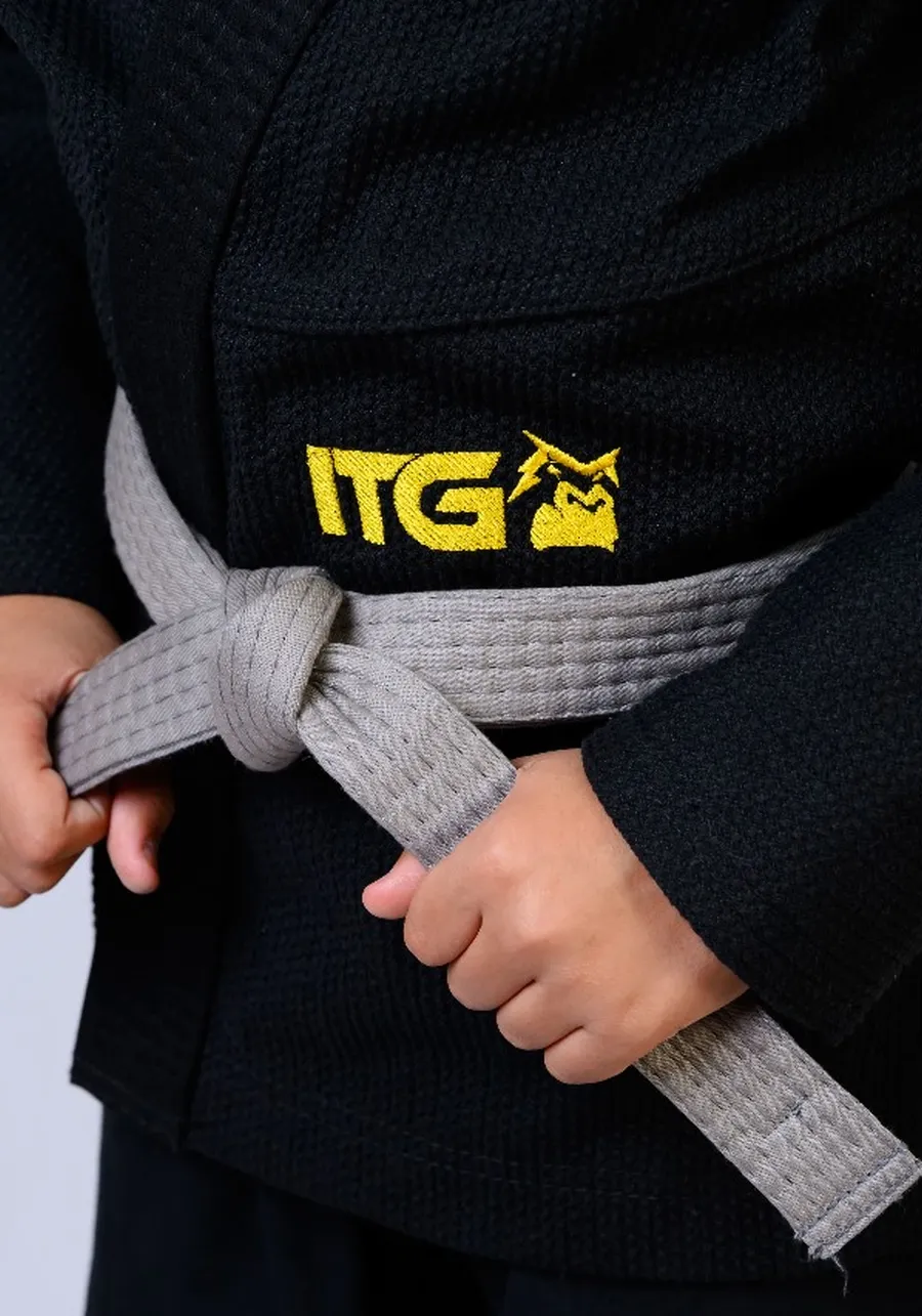 Kimono Infantil In The Guard New 2025 Preto
