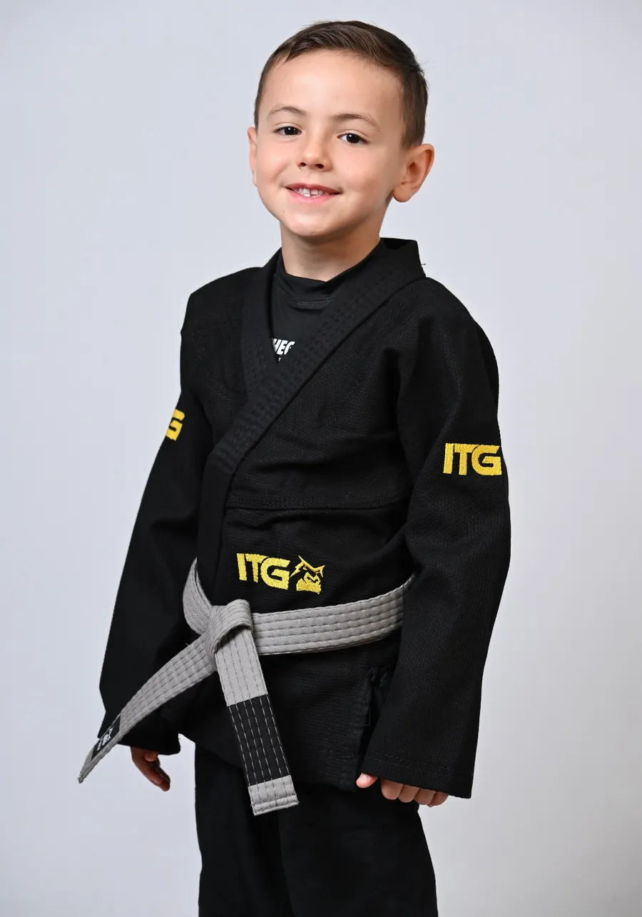 Kimono Infantil In The Guard New 2025 Preto