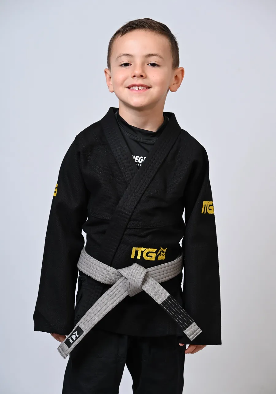 Kimono Infantil In The Guard New 2025 Preto