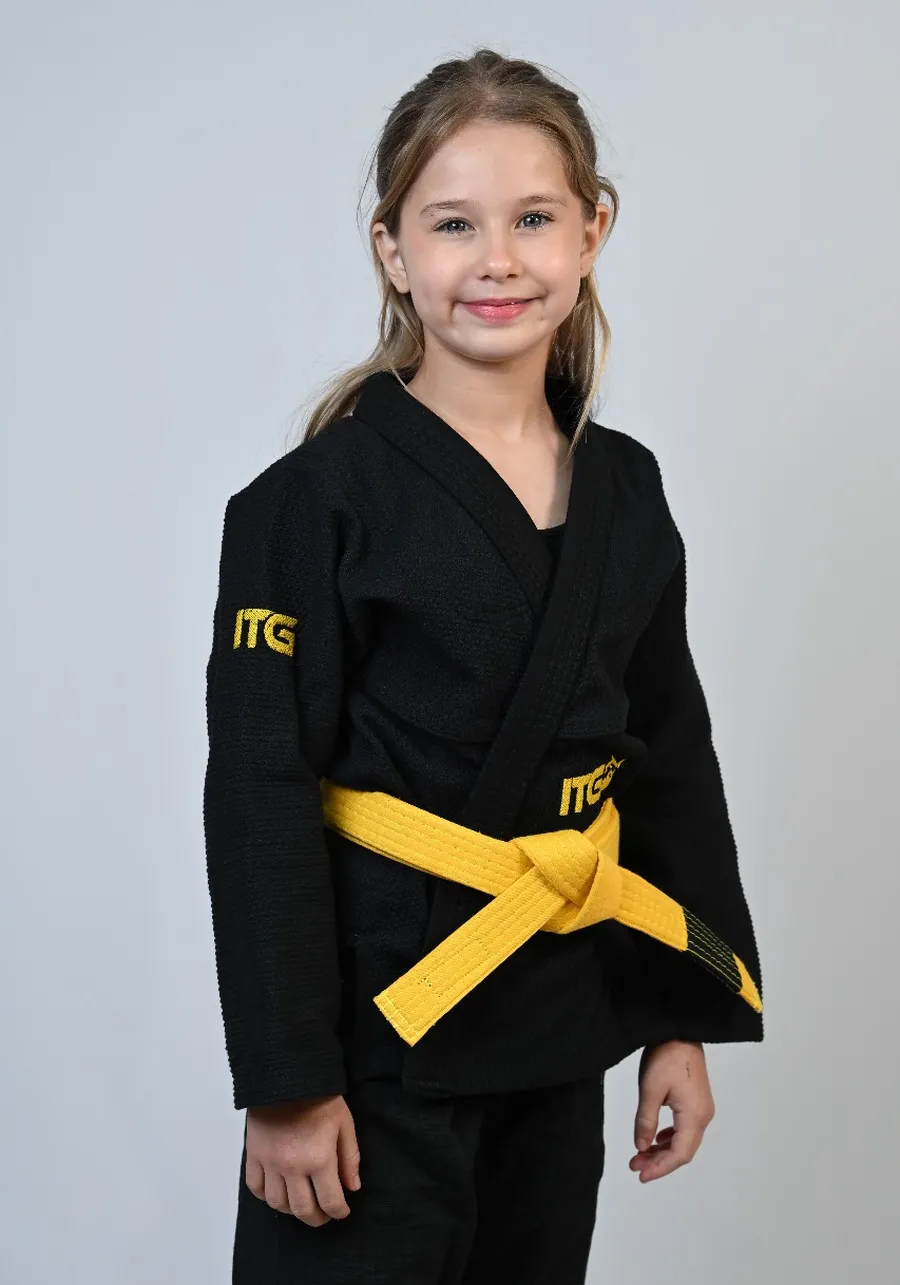 Kimono Infantil In The Guard New 2025 Preto