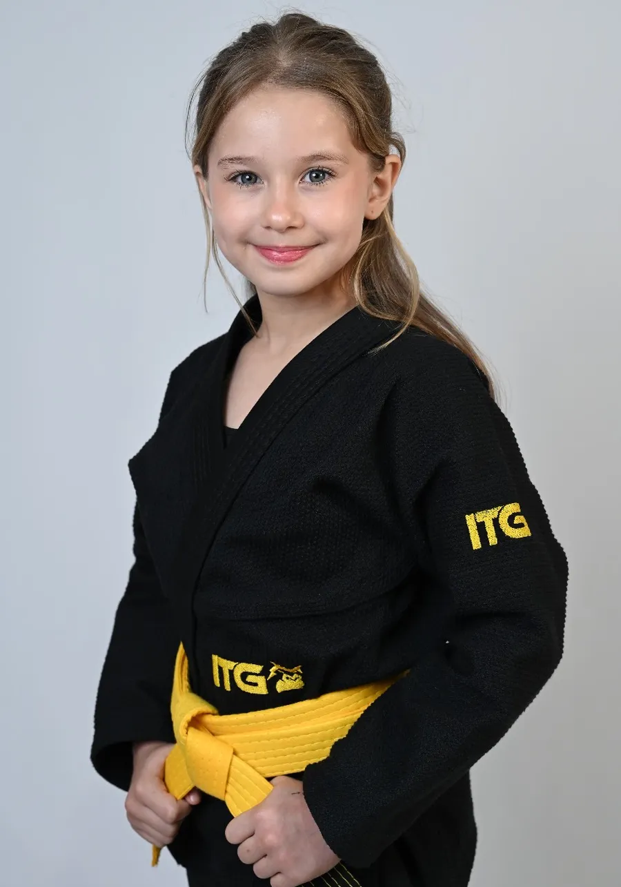 Kimono Infantil In The Guard New 2025 Preto