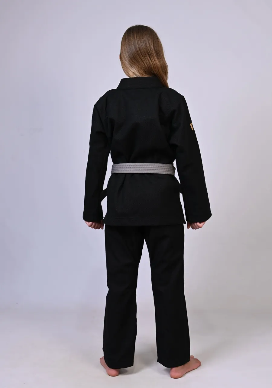 Kimono Infantil ITG ORELHA Preto