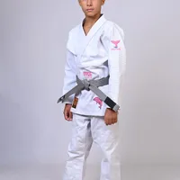 Kimono Infantil ITG Amazônia Boto Rosa Branco - imagem 11