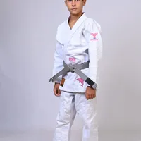 Kimono Infantil ITG Amazônia Boto Rosa Branco - imagem 13