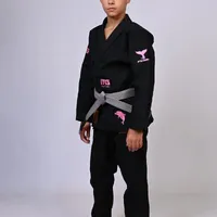 Kimono Infantil ITG Amazônia Boto Rosa Preto - imagem 12