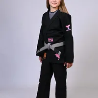 Kimono Infantil ITG Amazônia Boto Rosa Preto - imagem 15