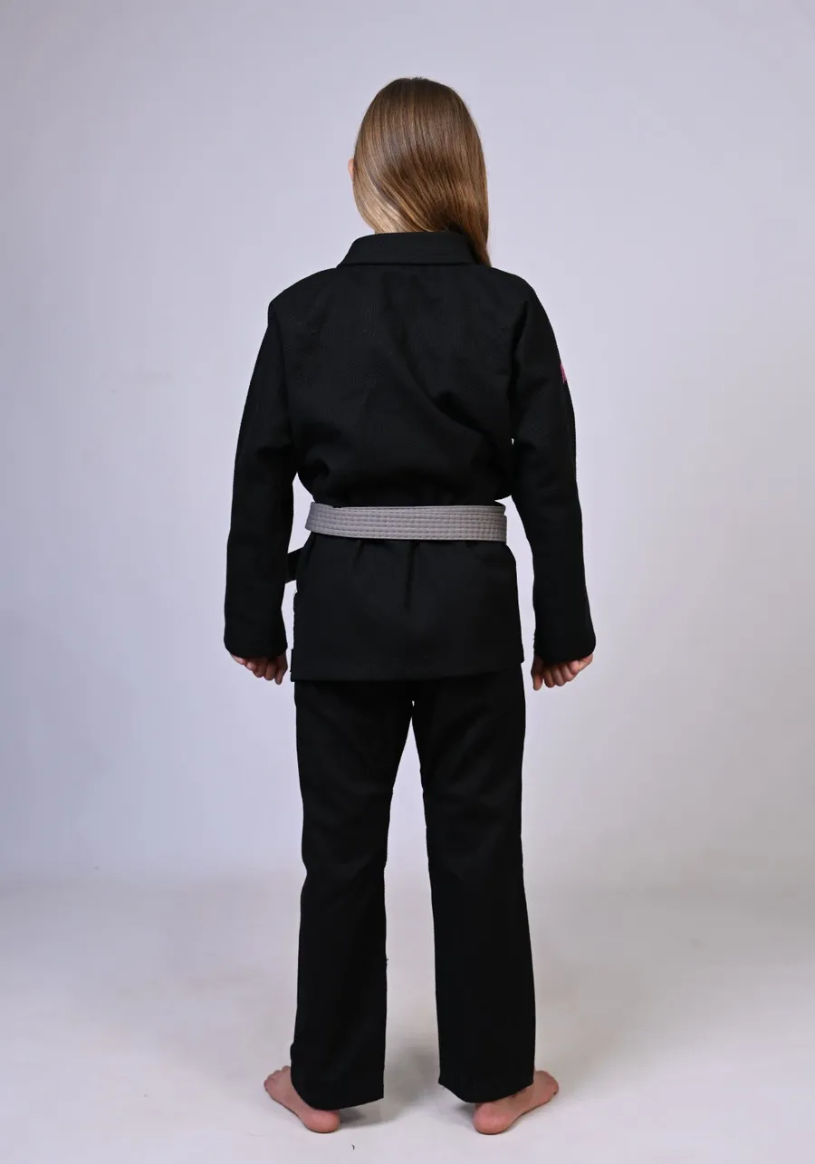 Kimono Infantil ITG Amazônia Boto Rosa Preto