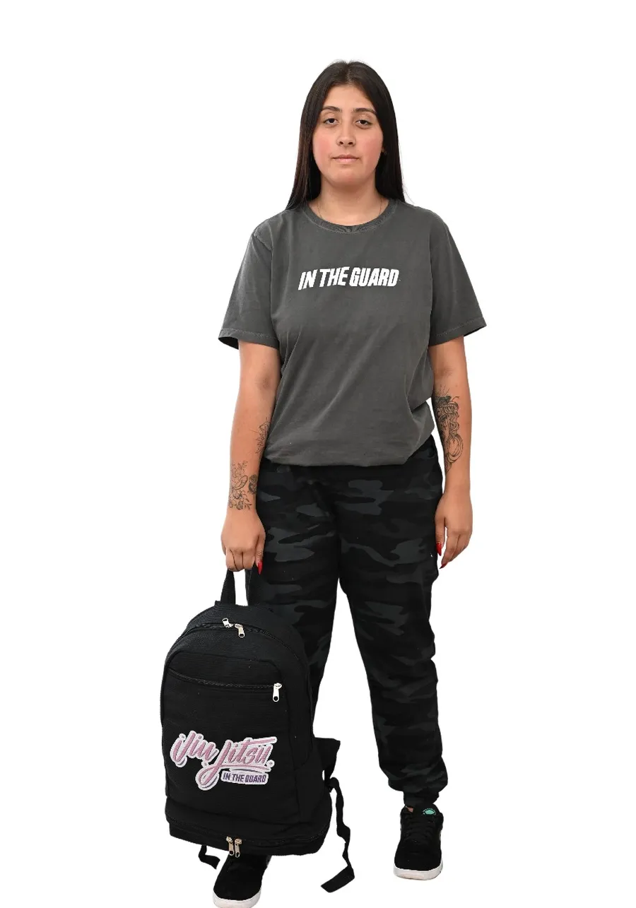 Mochila Girls JJ Feminina Preta