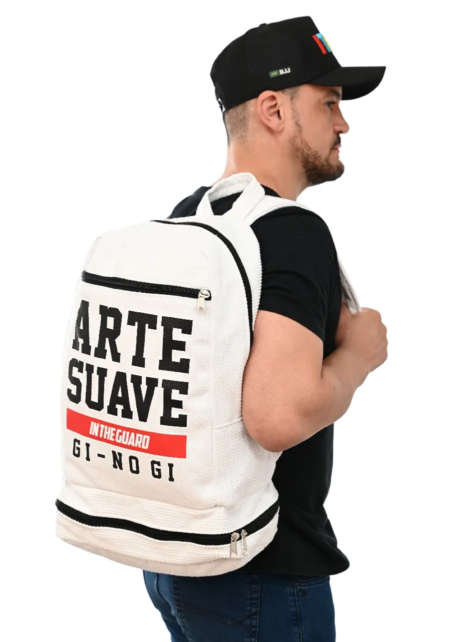 Mochila Arte Suave Branca