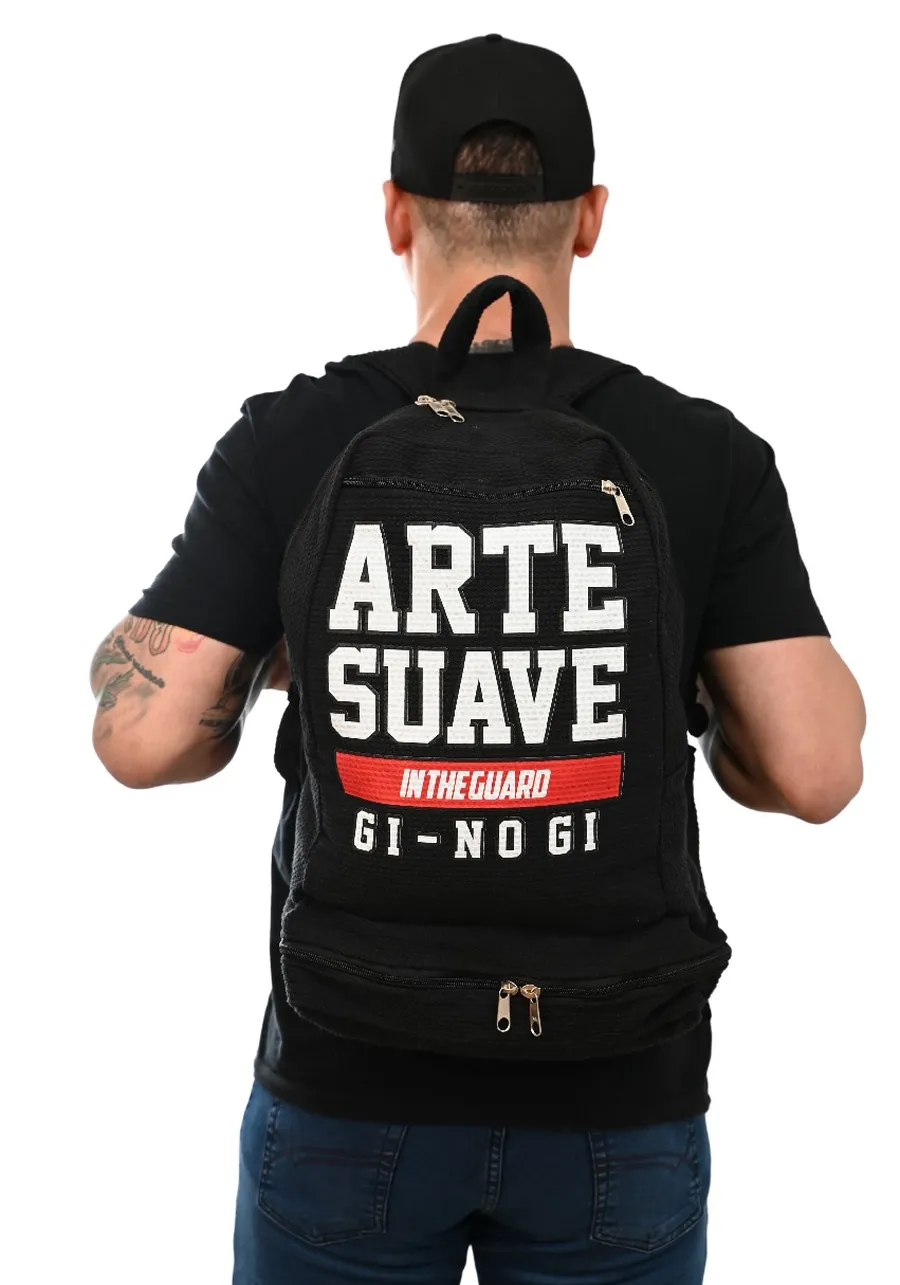 Mochila Arte Suave Preta