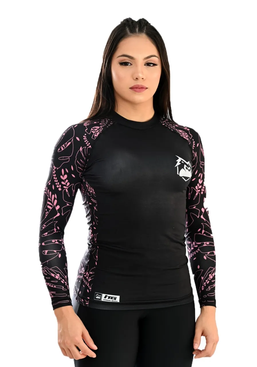 Rash Guard Feminina Flower