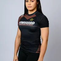 Rash Guard Feminina Team ITG Marrom - imagem 3