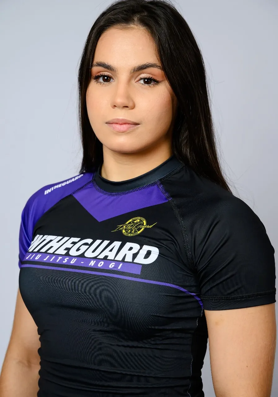 Rash Guard Feminina Team ITG Roxa