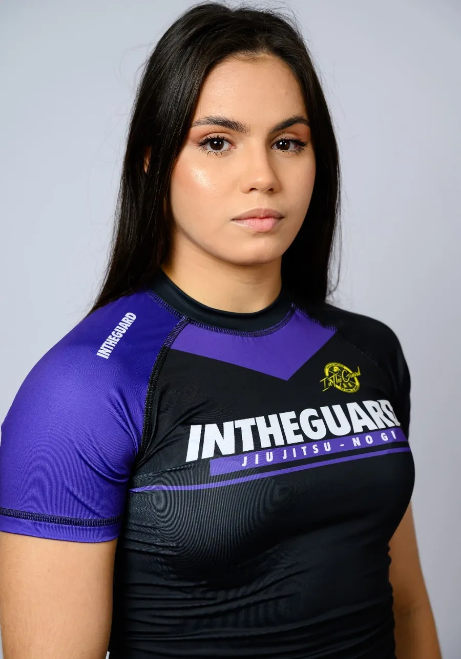 Rash Guard Feminina Team ITG Roxa