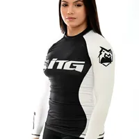 Rash Guards Feminina ITG Manga Longa Branca - imagem 2