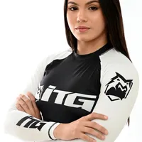 Rash Guards Feminina ITG Manga Longa Branca - imagem 6