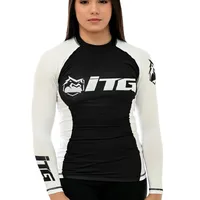 Rash Guards Feminina ITG Manga Longa Branca - imagem 1