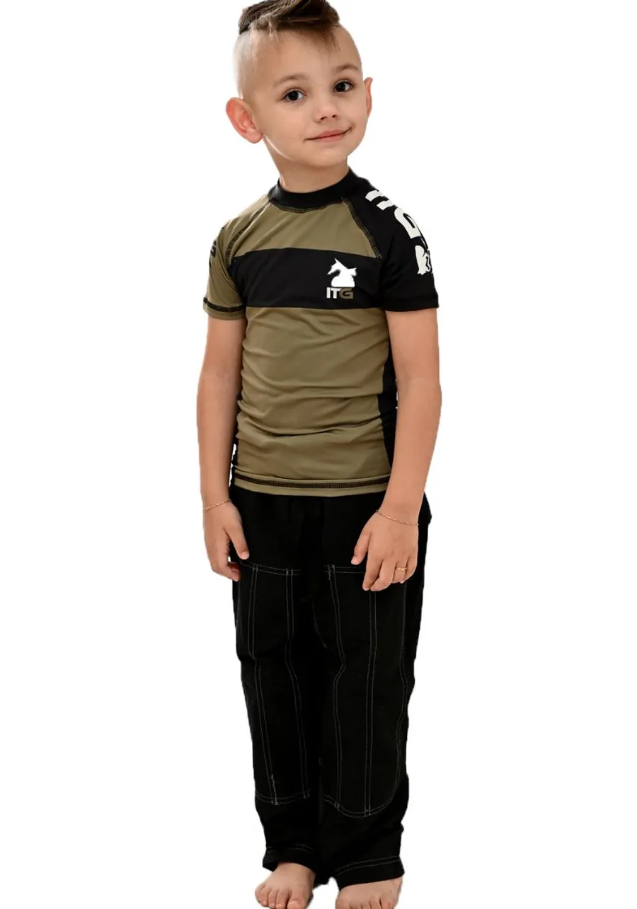 Rash Guard Infantil Army