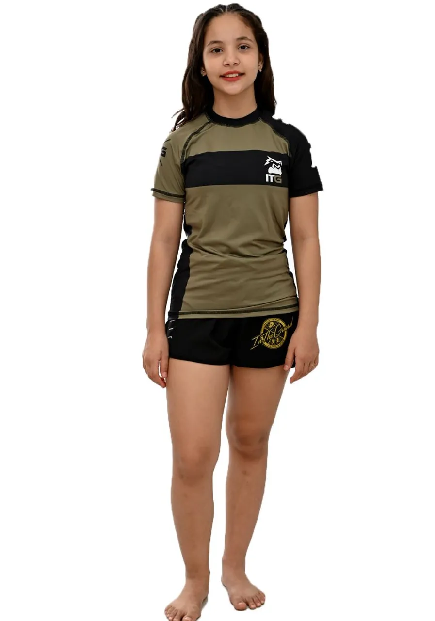 Rash Guard Infantil Army