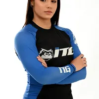 Rash Guards Feminina ITG Manga Longa Azul - imagem 3
