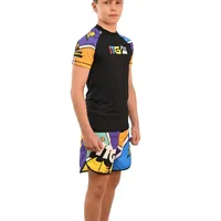 Rash Guard Infantil Colors Preta - imagem 9