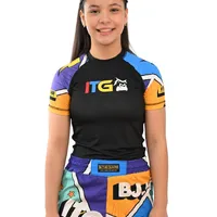 Rash Guard Infantil Colors Preta - imagem 4