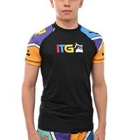 Rash Guard Infantil Colors Preta - imagem 3