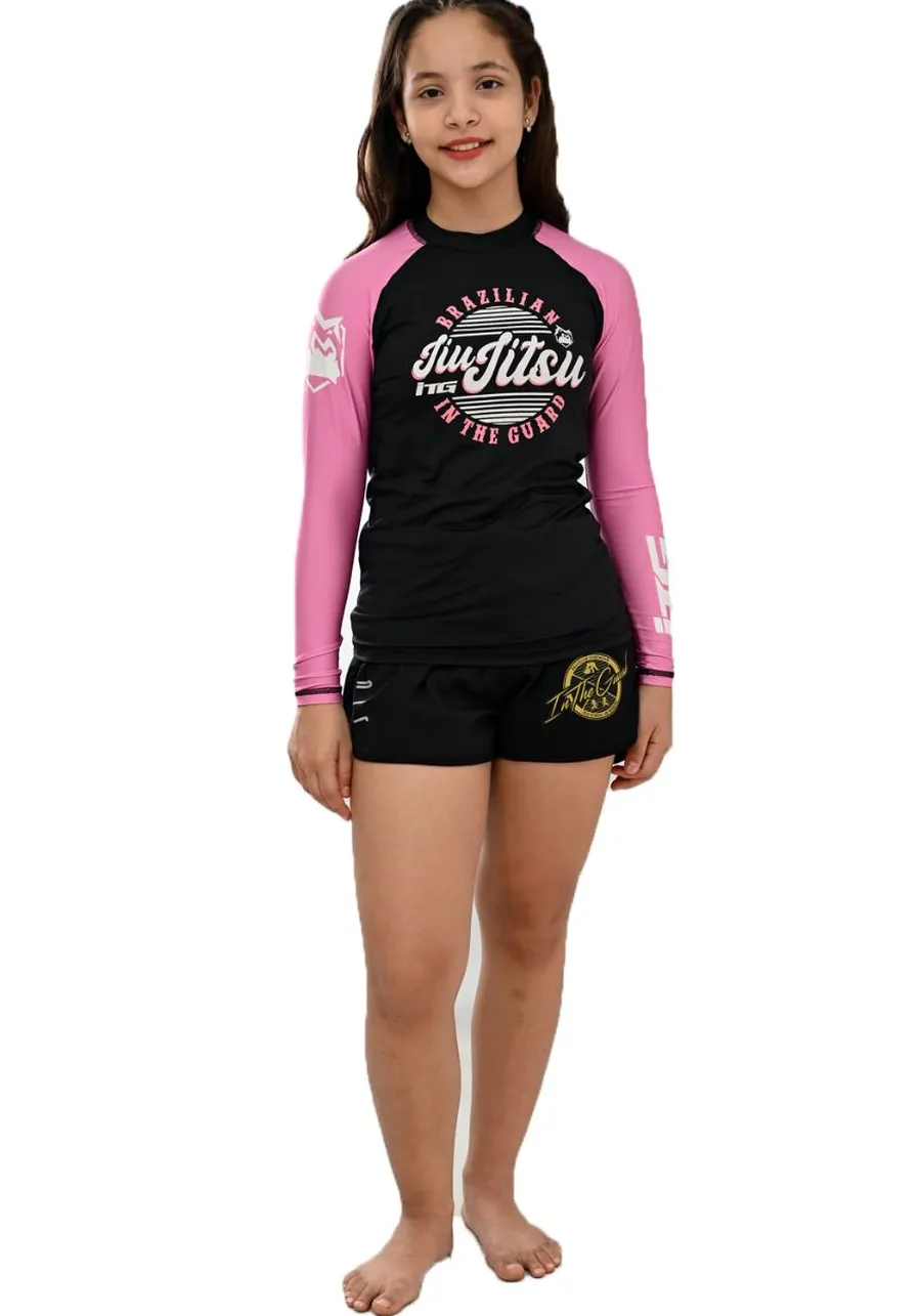 Rash Guard Infantil Feminina Pink