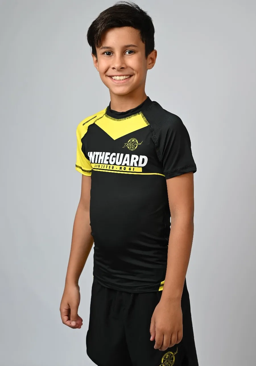 Rash Guard Infantil Team ITG Amarelo