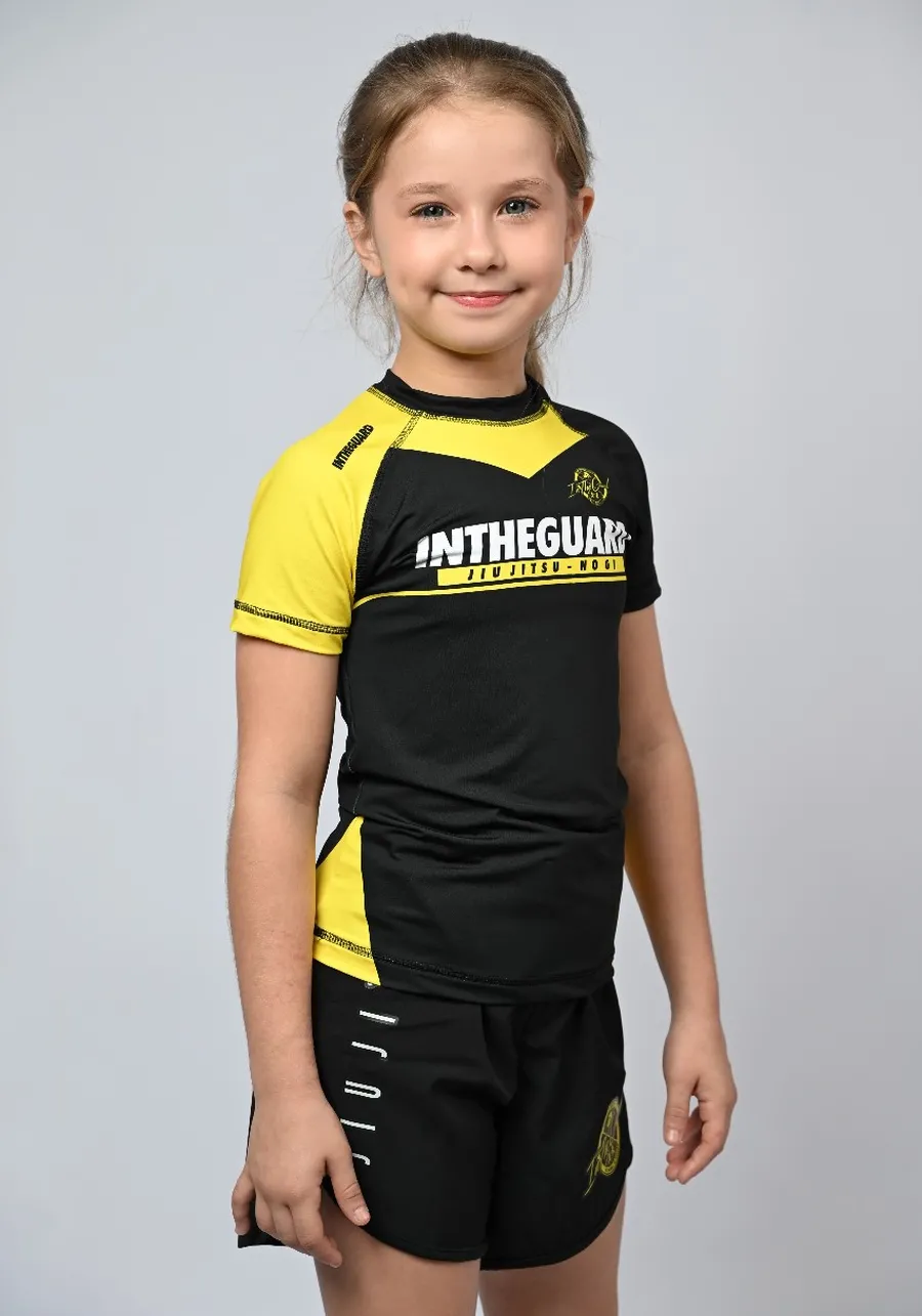 Rash Guard Infantil Team ITG Amarelo