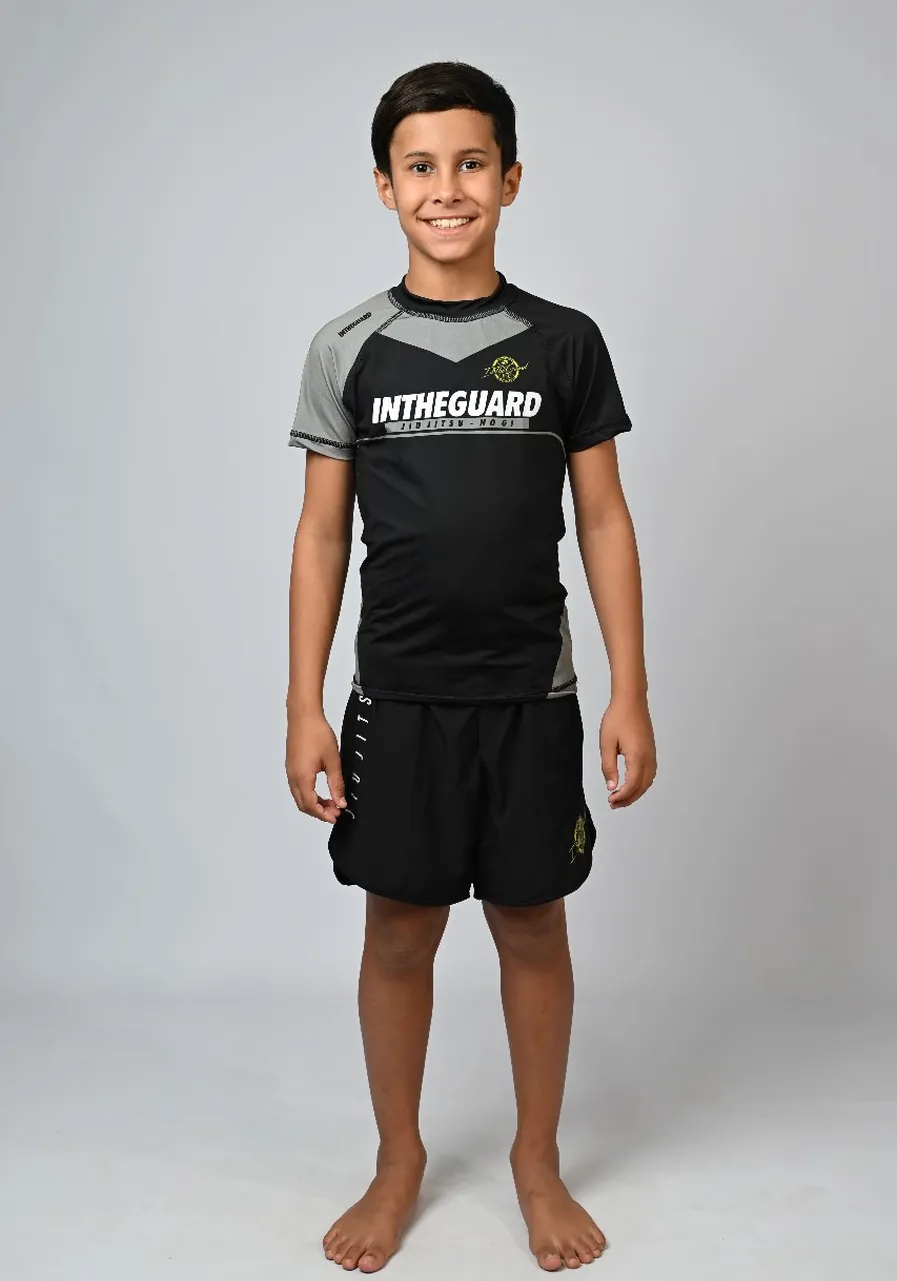 Rash Guard Infantil Team ITG Cinza