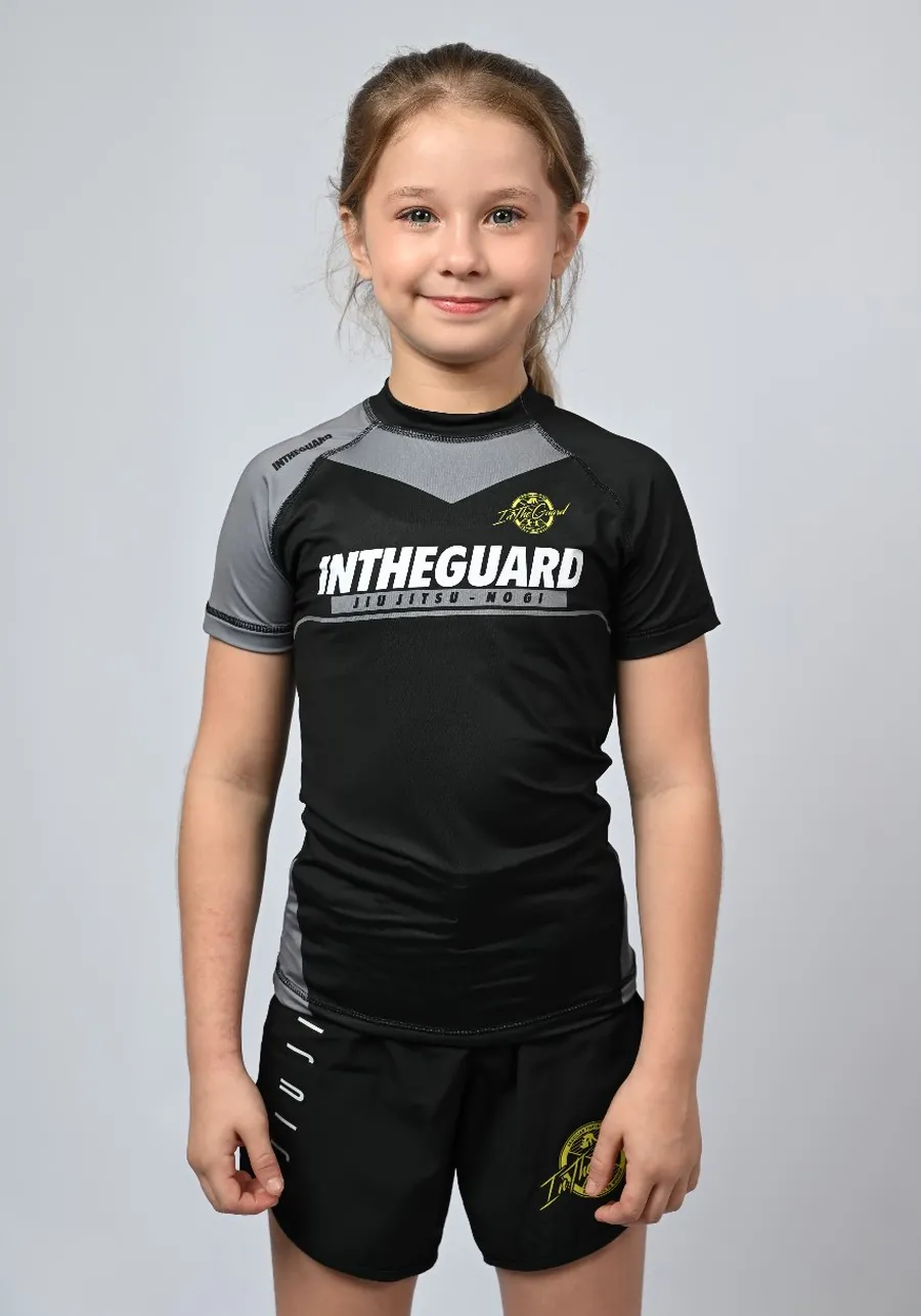 Rash Guard Infantil Team ITG Cinza