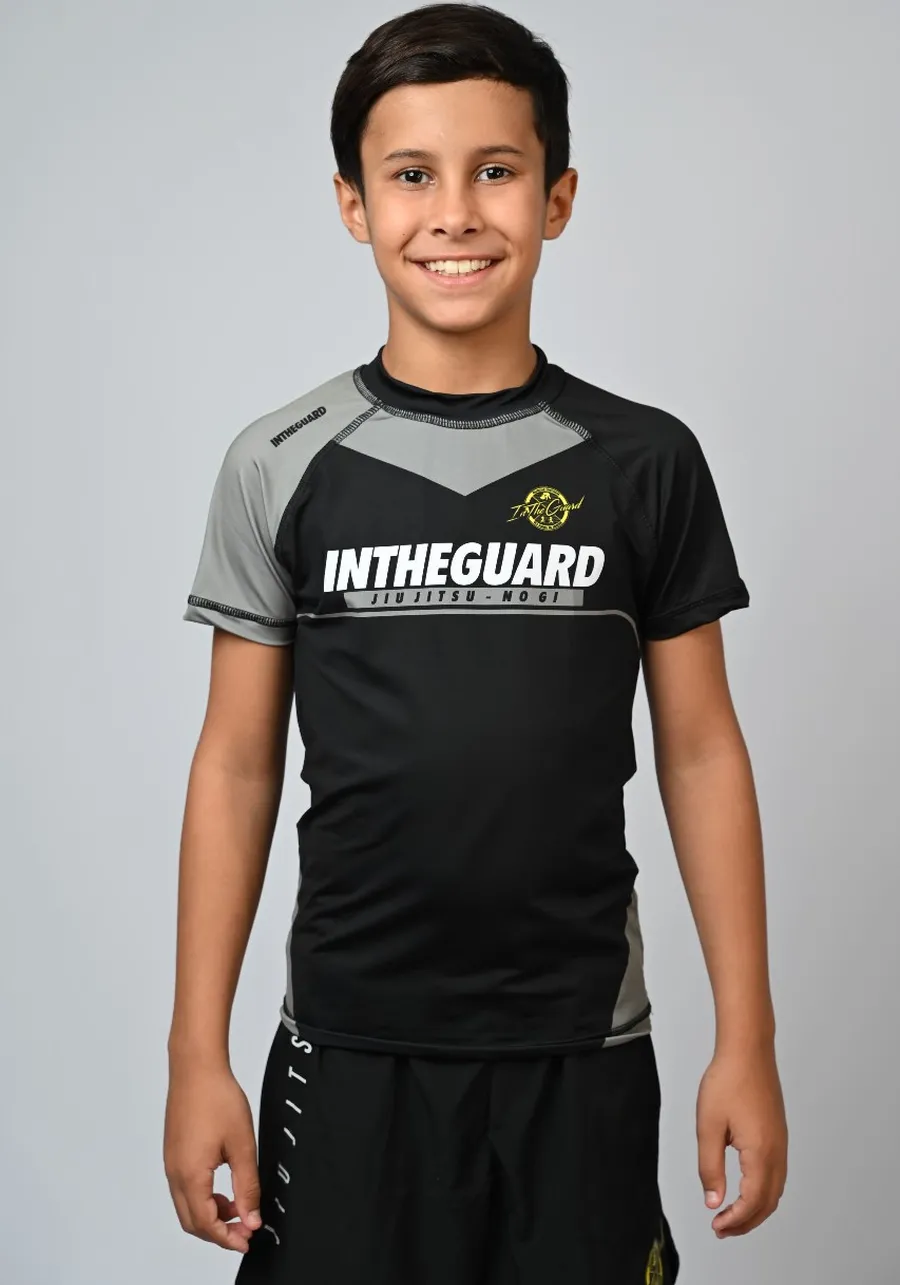 Rash Guard Infantil Team ITG Cinza