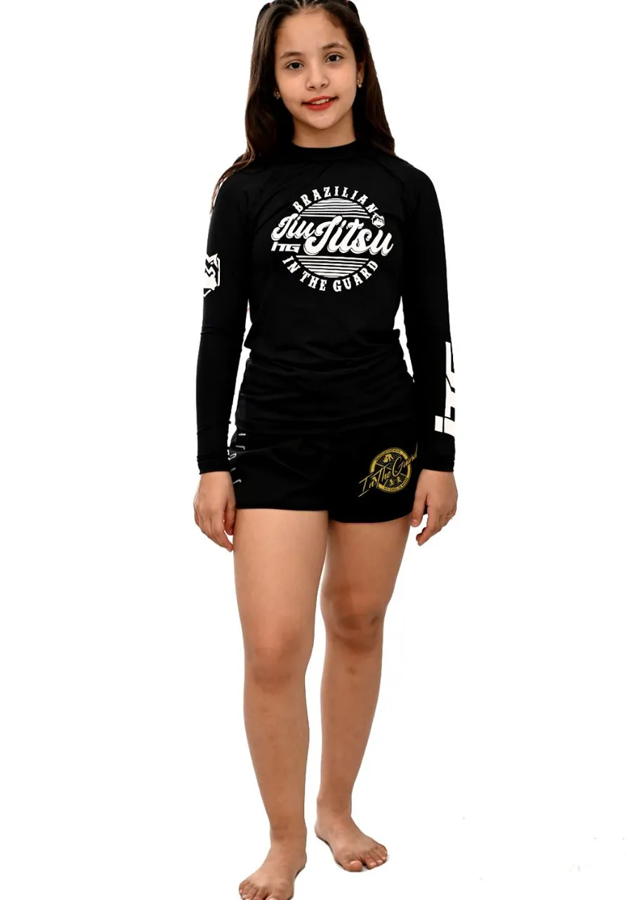 Rash Guard Infantil Feminina ITG Manga Longa
