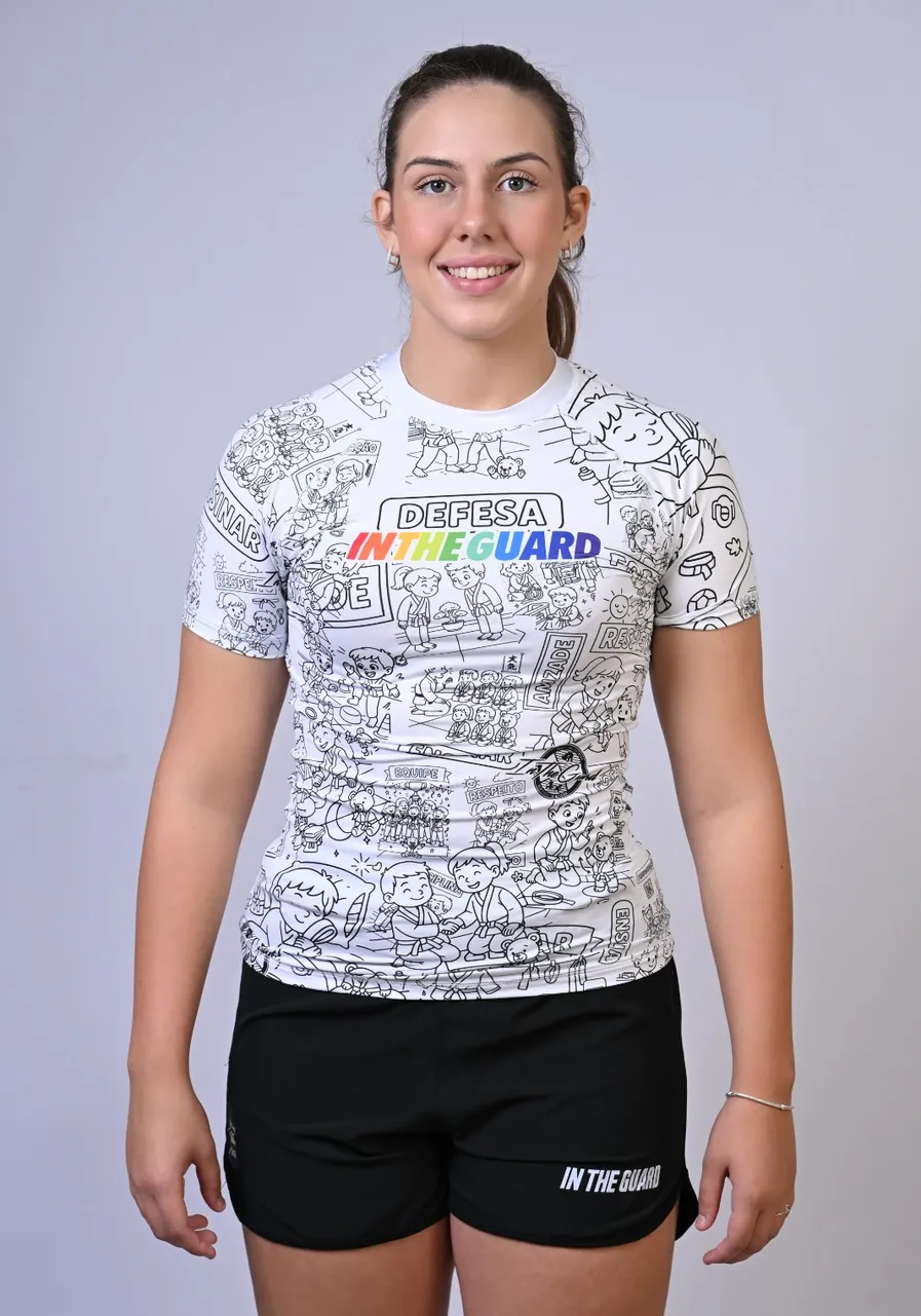 Rash Feminina Goods para COLORIR