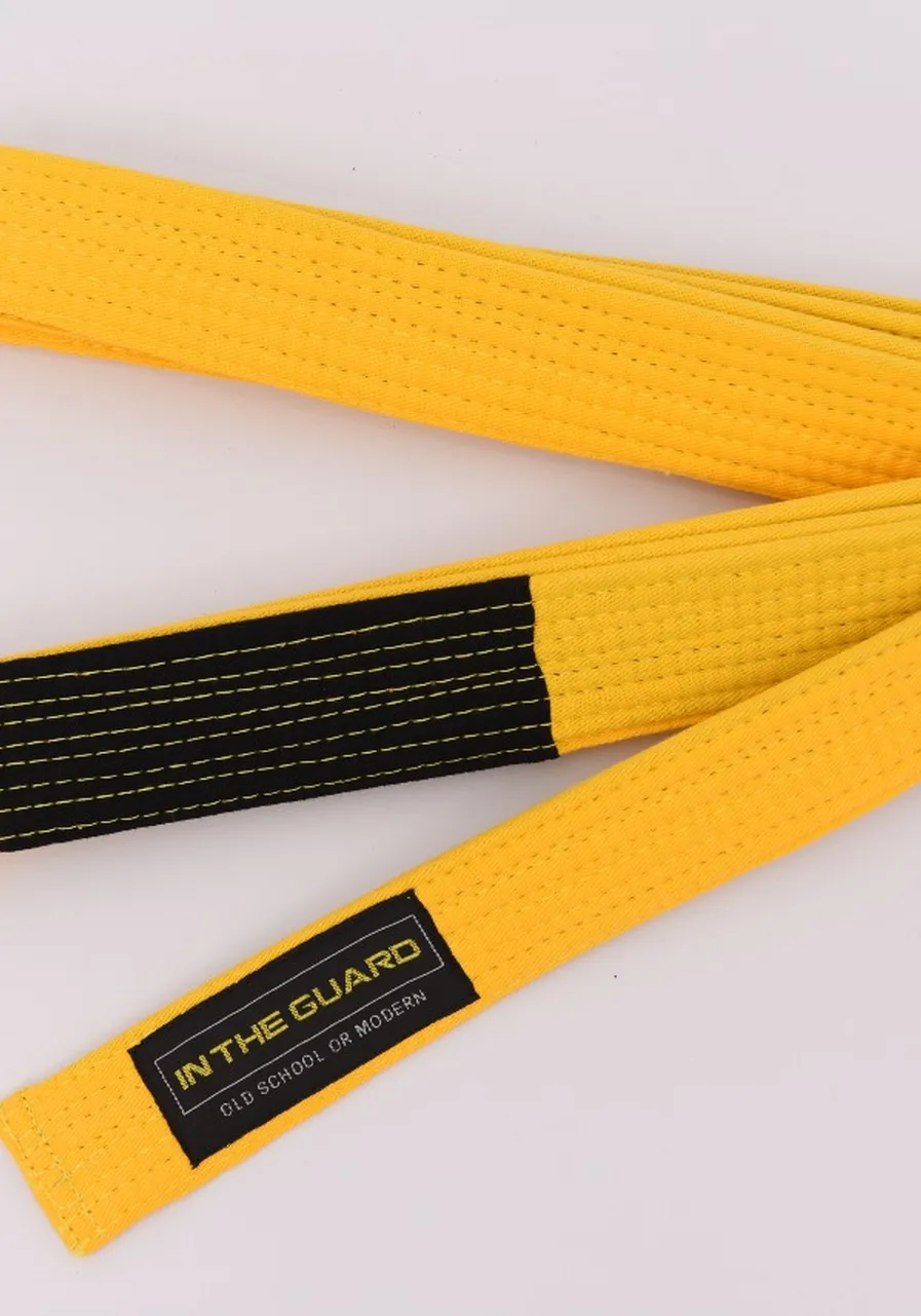 Faixa Jiu Jitsu Infantil Amarela