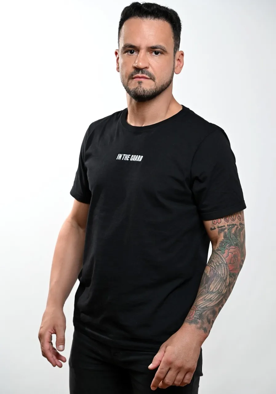 Camiseta Masculina Classic Preta Jiu-Jitsu