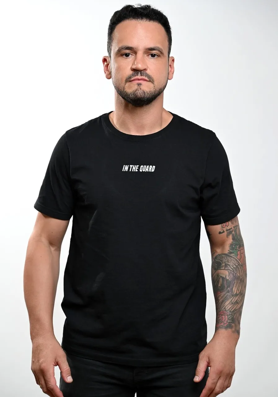 Camiseta Masculina Classic Preta Jiu-Jitsu