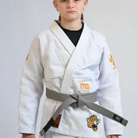 Kimono Infantil ITG Amazônia Jaguar Branco - imagem 11