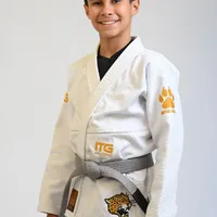 Kimono Infantil ITG Amazônia Jaguar Branco - imagem 12