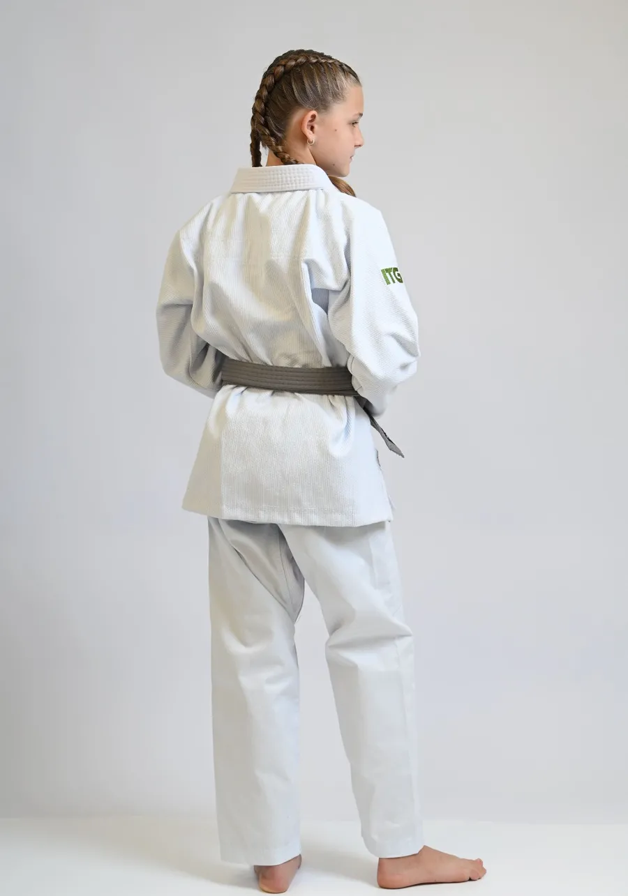 Kimono Infantil ITG Amazônia Jacaré Branco